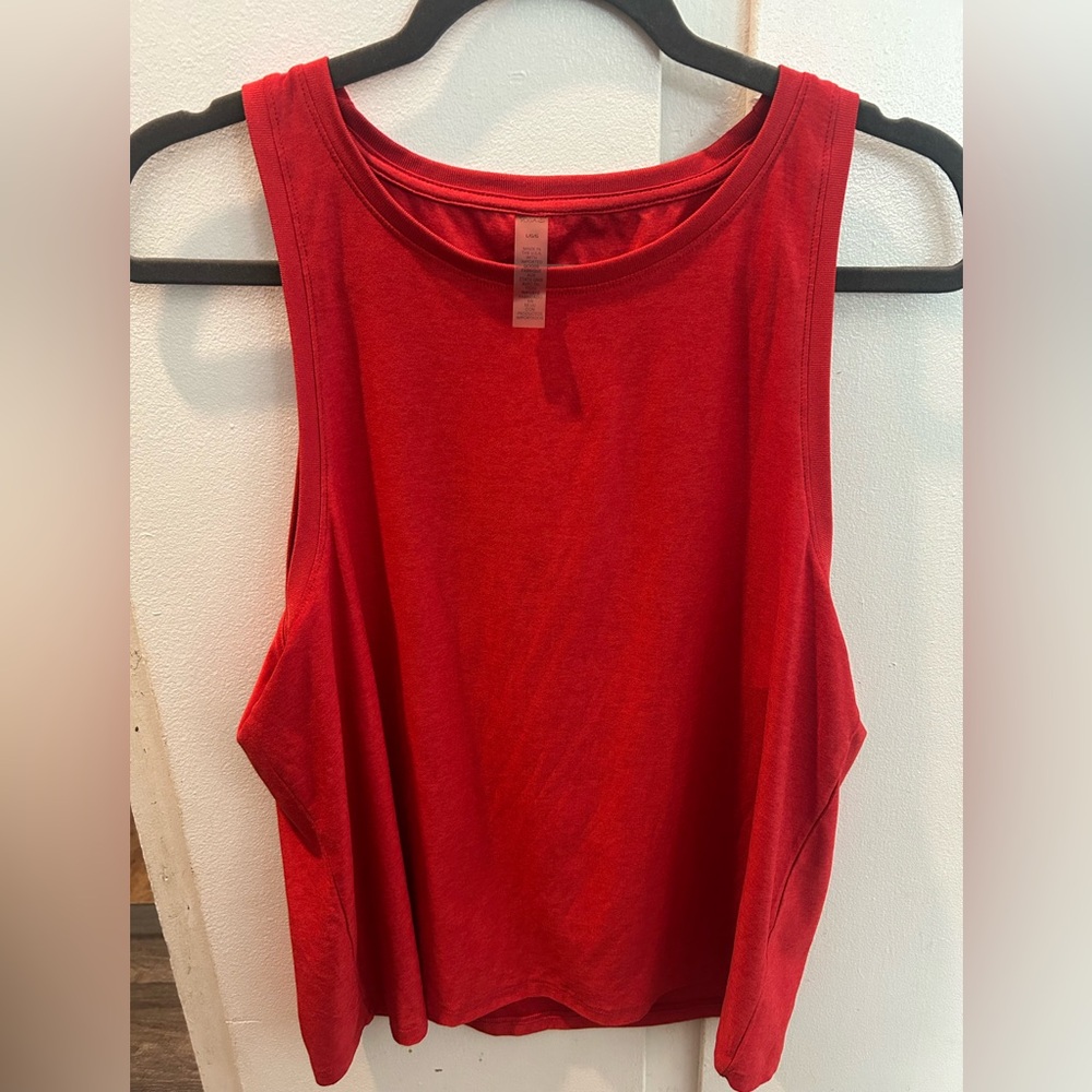 Beyond Yoga Vibrant Red Tank Top